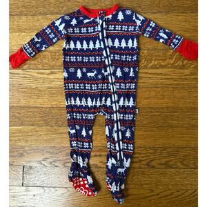 Little Bum Bums Holiday Fair Isle Sleeper Size 0-3 Months